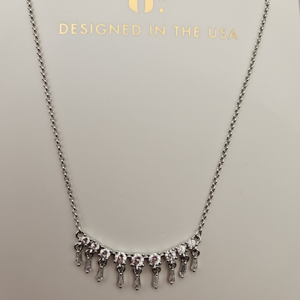 Bomb Party LUMINA NK63319 Diamond CZ Necklace